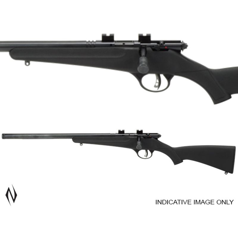 NIOA NZ | SAVAGE RASCAL SINGLE SHOT 22LR BLACK FLV SR LEFT HAND